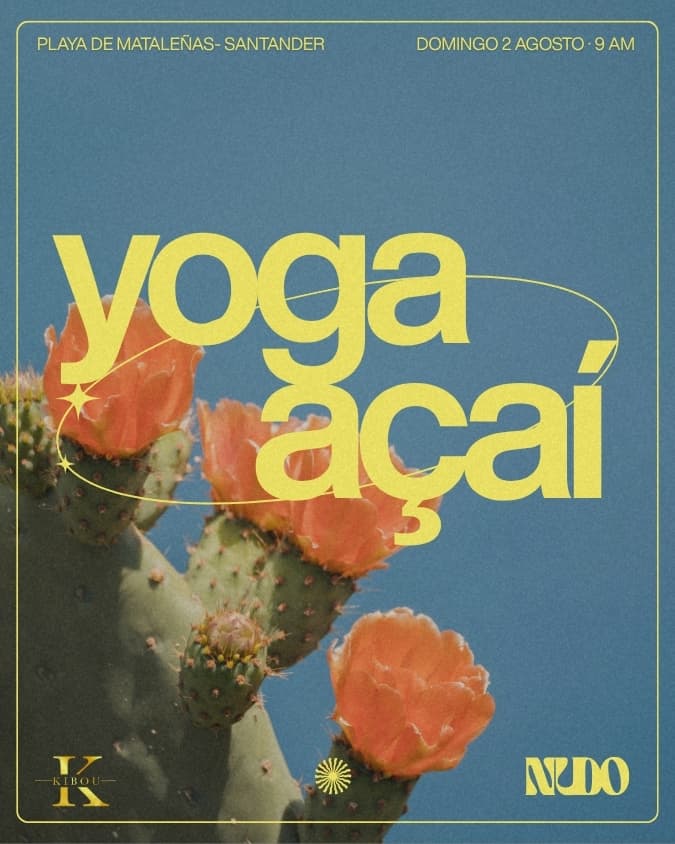 YOGA + AÇAÍ - NUDO X KIBOU Açai&Brunch